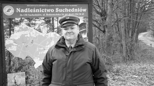 Z żalem i wdzięcznością - Nadleśnictwo Suchedniów żegna Piotra Fitasa