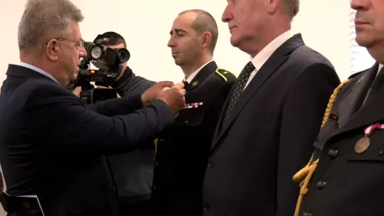 Za odwagę i poświęcenie. Strażacy otrzymali zasłużone wyróżnienia