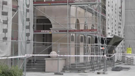 Zaawansowane prace remontowe w Wojewódzkim Domu Kultury w Kielcach