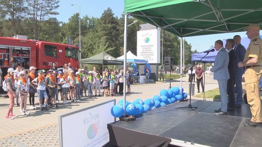 Zabawa i edukacja na pikniku w WFOŚiGW w Kielcach