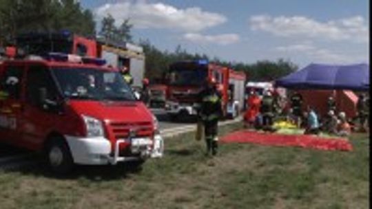 Zainscenizowany karambol na budowanej S7