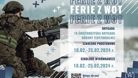 Zaplanuj ferie ze świętokrzyskimi terytorialsami