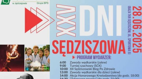 Zapowiedź Dni Sędziszowa