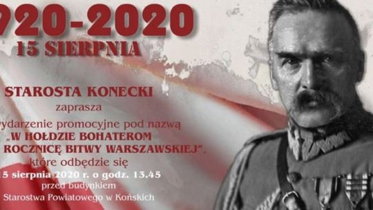 Zapraszamy do Końskich na 100. rocznicę Bitwy Warszawskiej