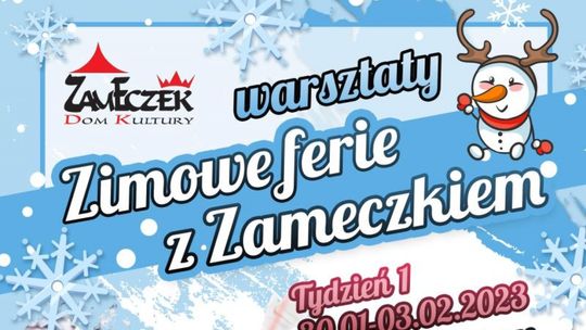 Zapraszamy na Ferie 2023 z Zameczkiem