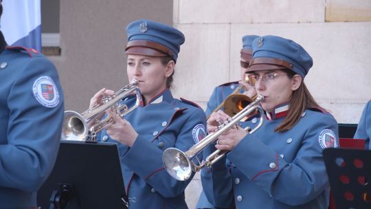 Zaprezentowano Marszałkowską Orkiestrę Dętą
