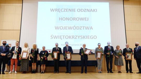 Zasłużeni dla regionu wyróżnieni Odznaką Honorową Województwa Świętokrzyskiego