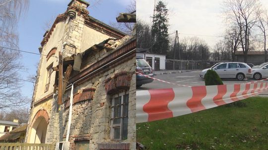 Żeby było lepiej, musi być trochę gorzej. Utrudnienia w parkowaniu przy Urzędzie Miasta w Końskich. W tle adaptacja pomieszczeń pod muzeum