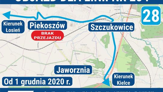 Zmiany w kursowaniu linii 28 i 7 - sprawdź nowe rozkłady jazdy autobusów