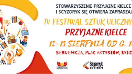 Znamy szczegółowy program IV Festiwalu Sztuk Ulicznych Przyjazne Kielce