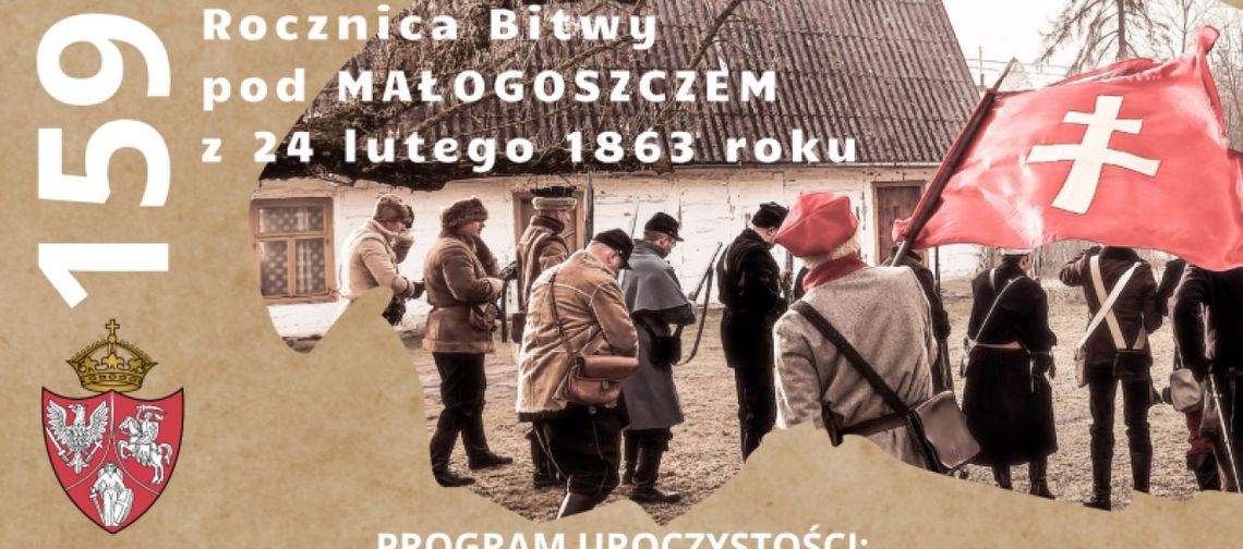 159 Rocznica Bitwy pod Małogoszczem będzie mieć charakter symboliczny