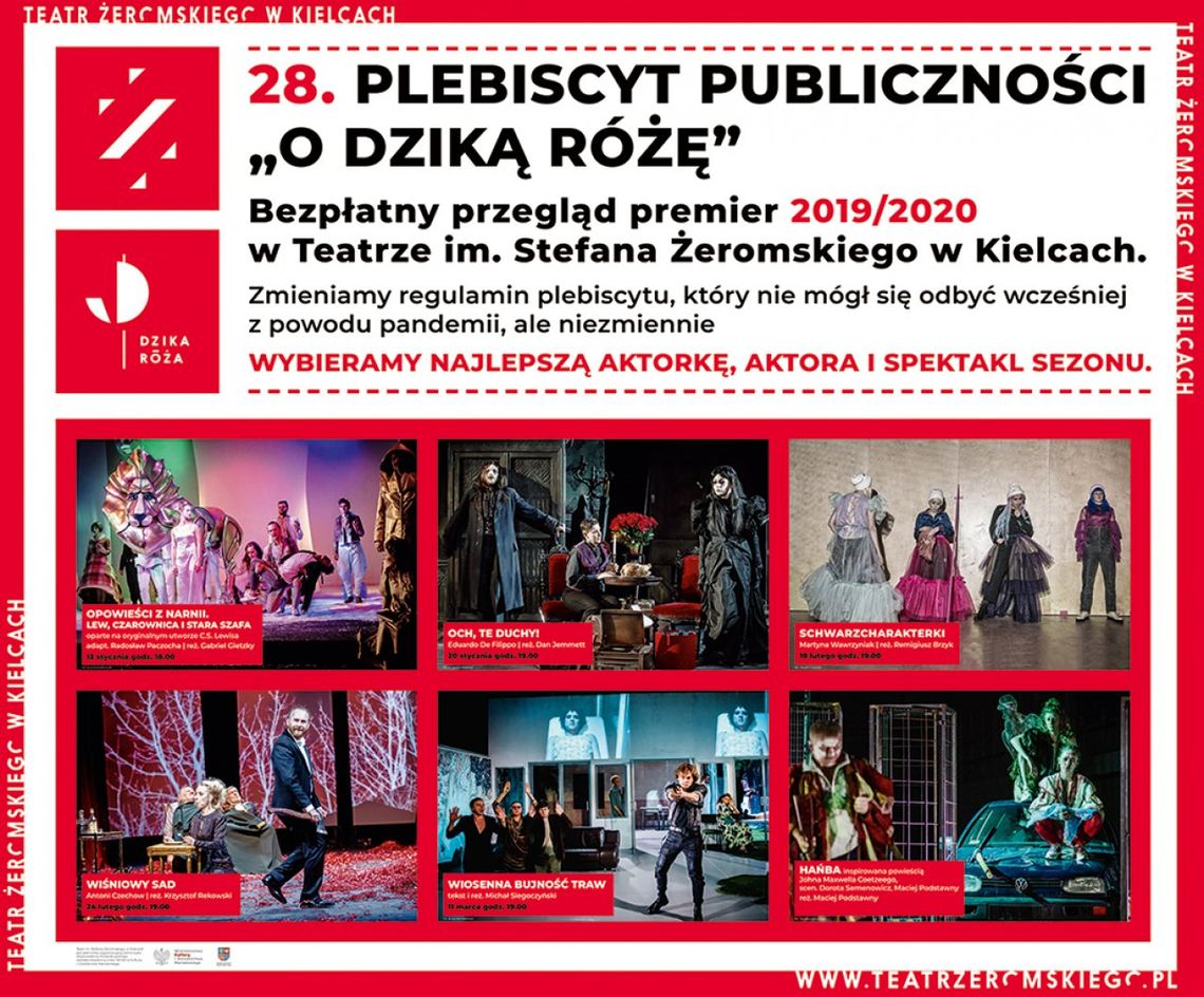 28. Plebiscyt Publiczności "O Dziką Różę" - początek już w przyszłym tygodniu!