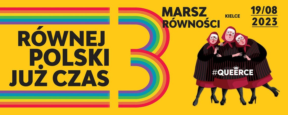 3 Marsz Równości Przejdzie przez Kielce