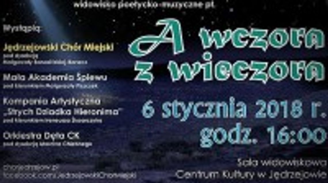 „A wczora z wieczora”