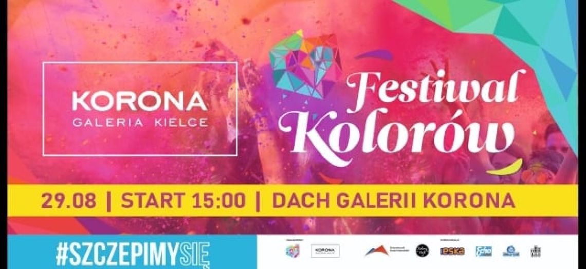 Akcja promocji szczepień "Festiwal Kolorów - zaszczep się w kolorze"