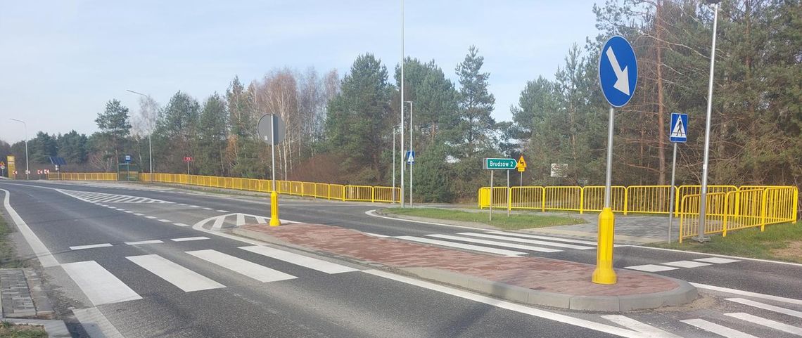 Bezpieczniej na DK73 w Lisowie