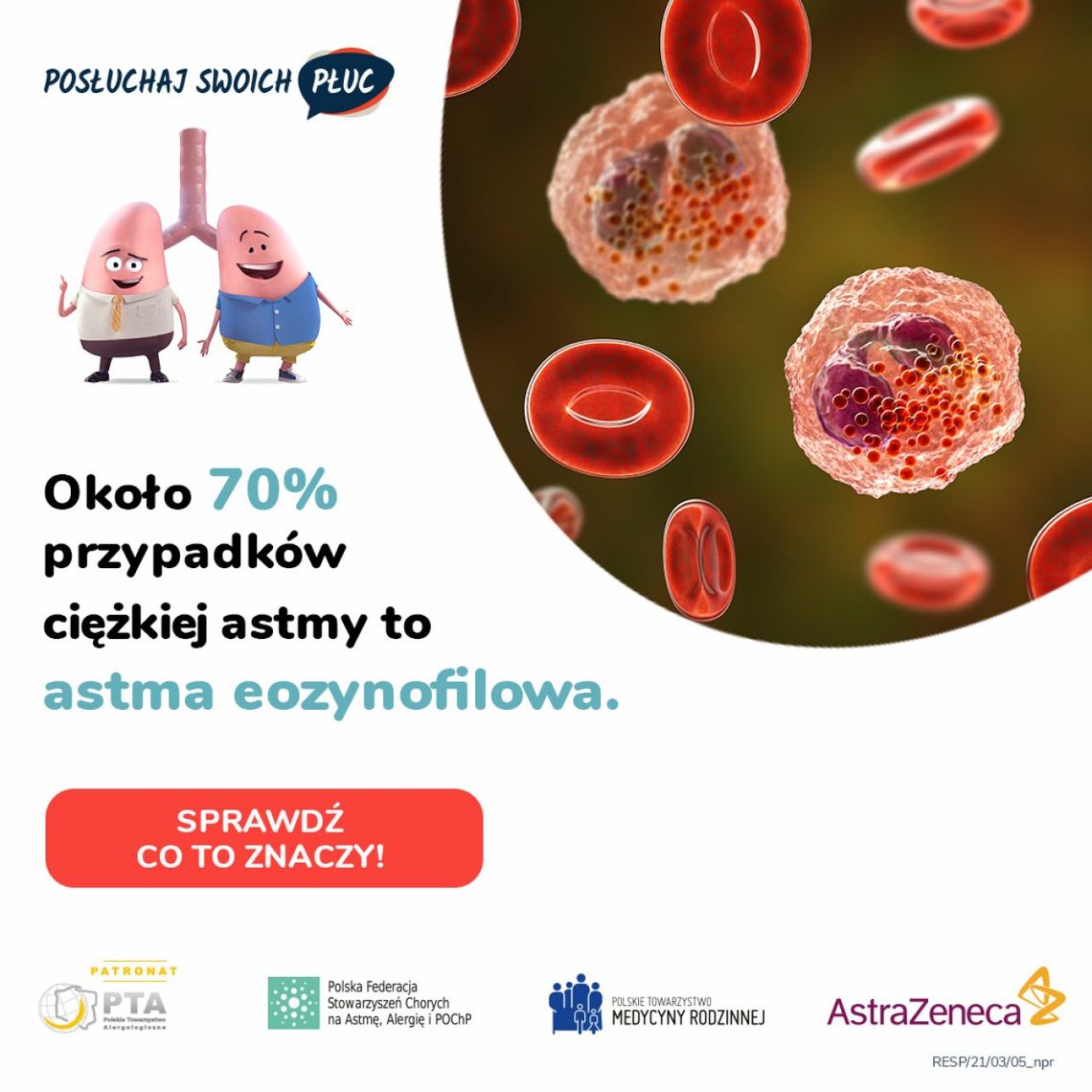 Bezpłatne badania diagnostyczne dla osób z astmą ciężką z możliwością konsultacji lekarskiej