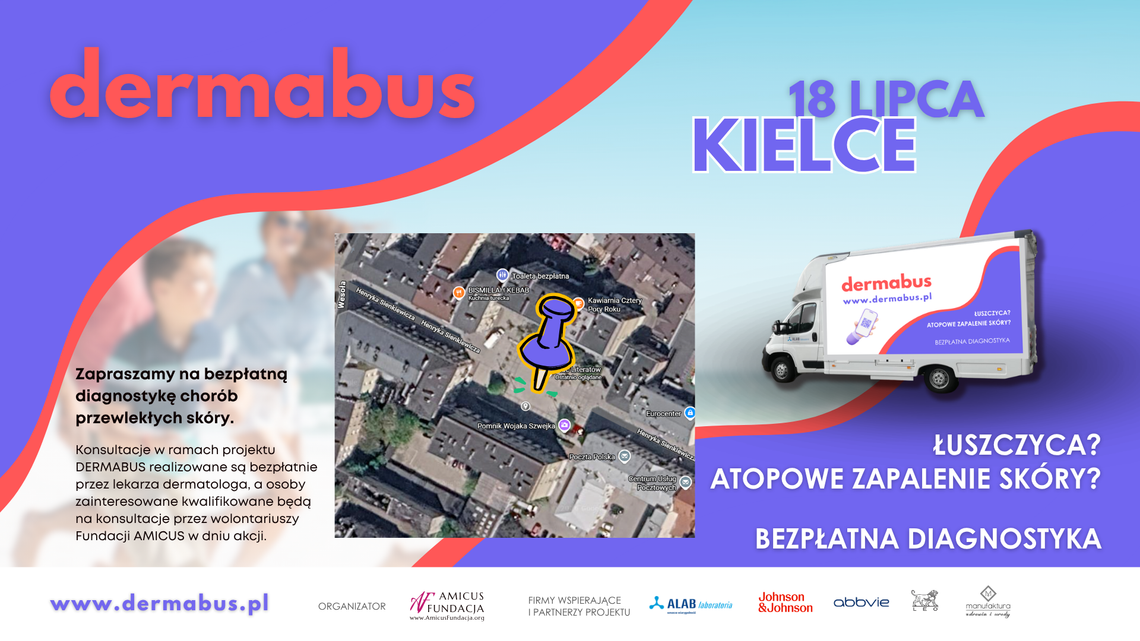 Bezpłatne badania skóry już 18 lipca na Placu Literatów