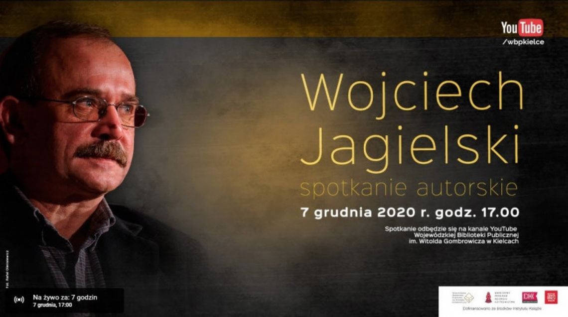 Biblioteka zaprasza na spotkanie z Wojciechem Jagielskim w sieci