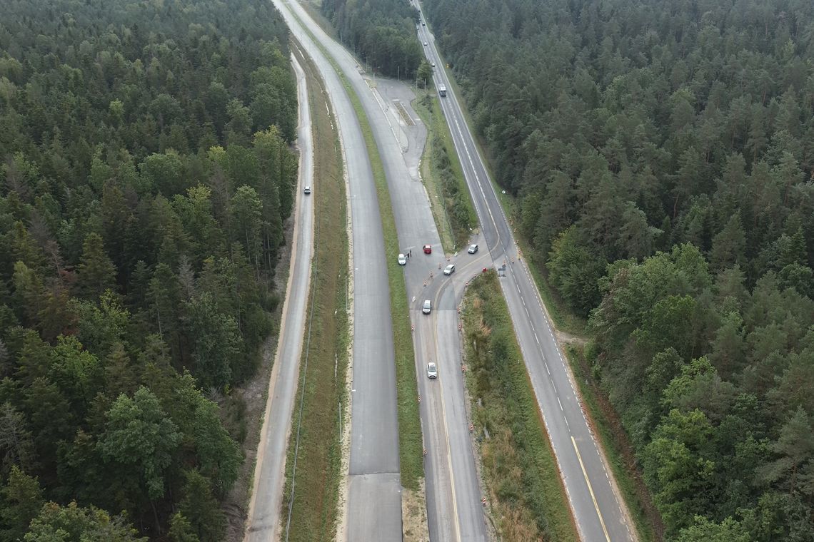 Budowa obwodnicy Wąchocka -zmiana organizacji ruchu Budowa obwodnicy Wąchocka -zmiana organizacji ruchu