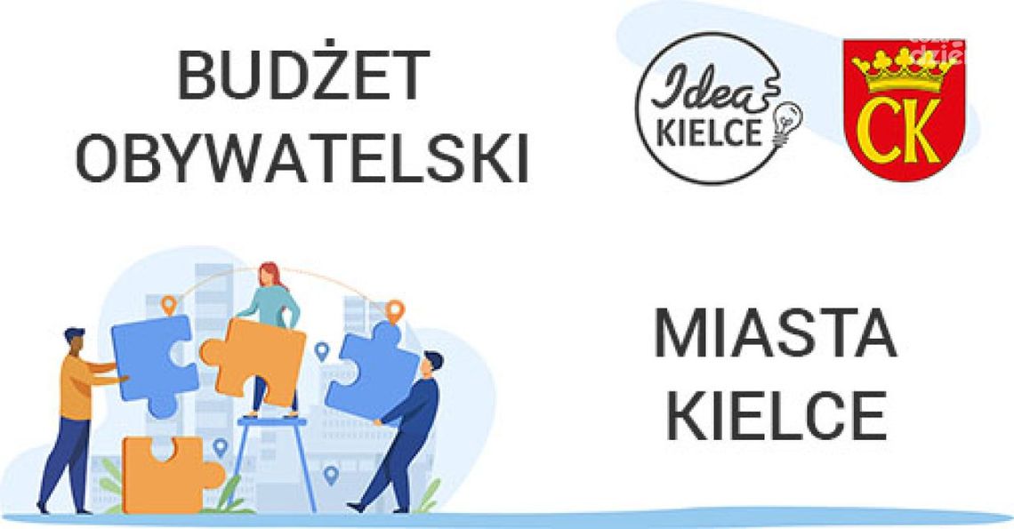 Ruszyło głosowanie na projekty w ramach Kieleckiego Budżetu Obywatelskiego!