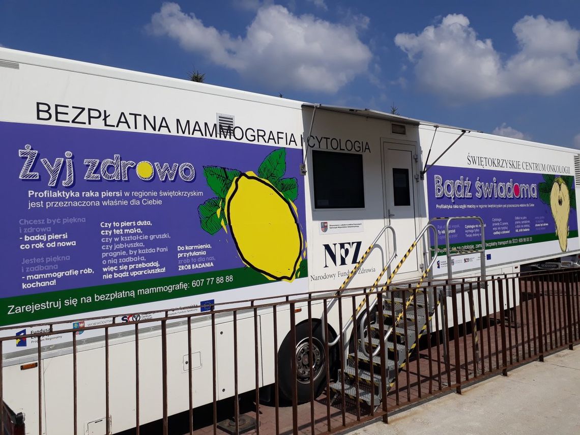 Cytomammobus ŚCO – zaprasza na badania w Ożarowie, Ćmielowie i Bidzinach