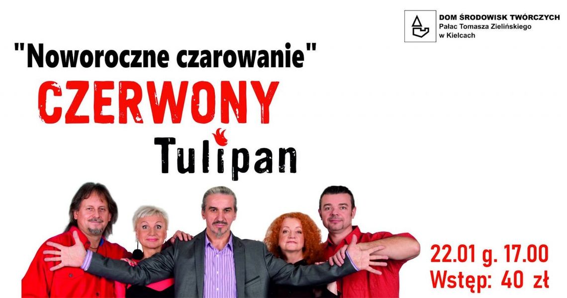 Czerwony Tulipan w Pałacyku Zielińskiego