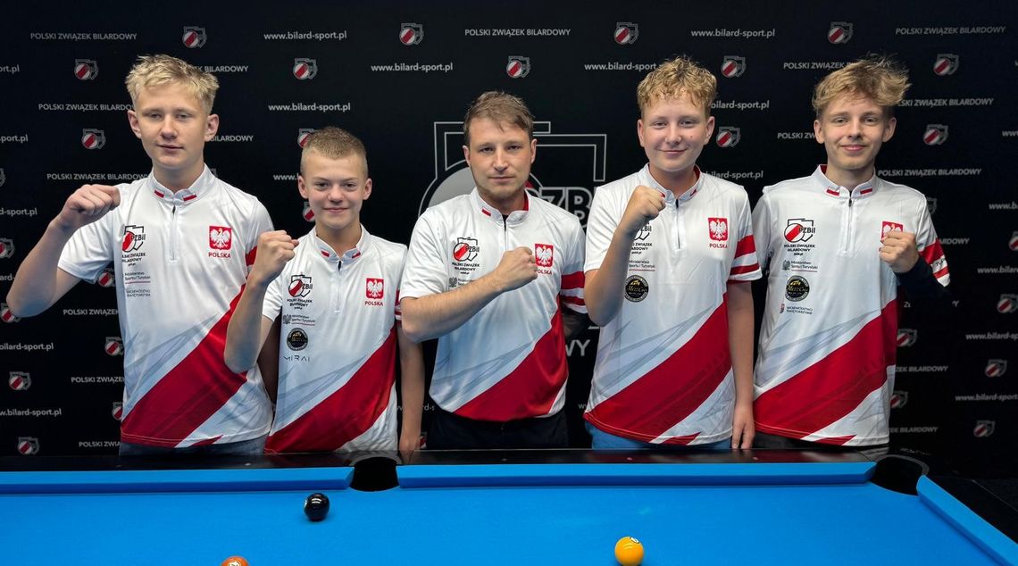 Czterech zawodników FORTIS Bilard Kielce oraz trener klubowy rozpoczynają walkę o medale w Mistrzostwach Europy Czterech zawodników FORTIS Bilard Kielce oraz trener klubowy rozpoczynają walkę o medale w Mistrzostwach Europy