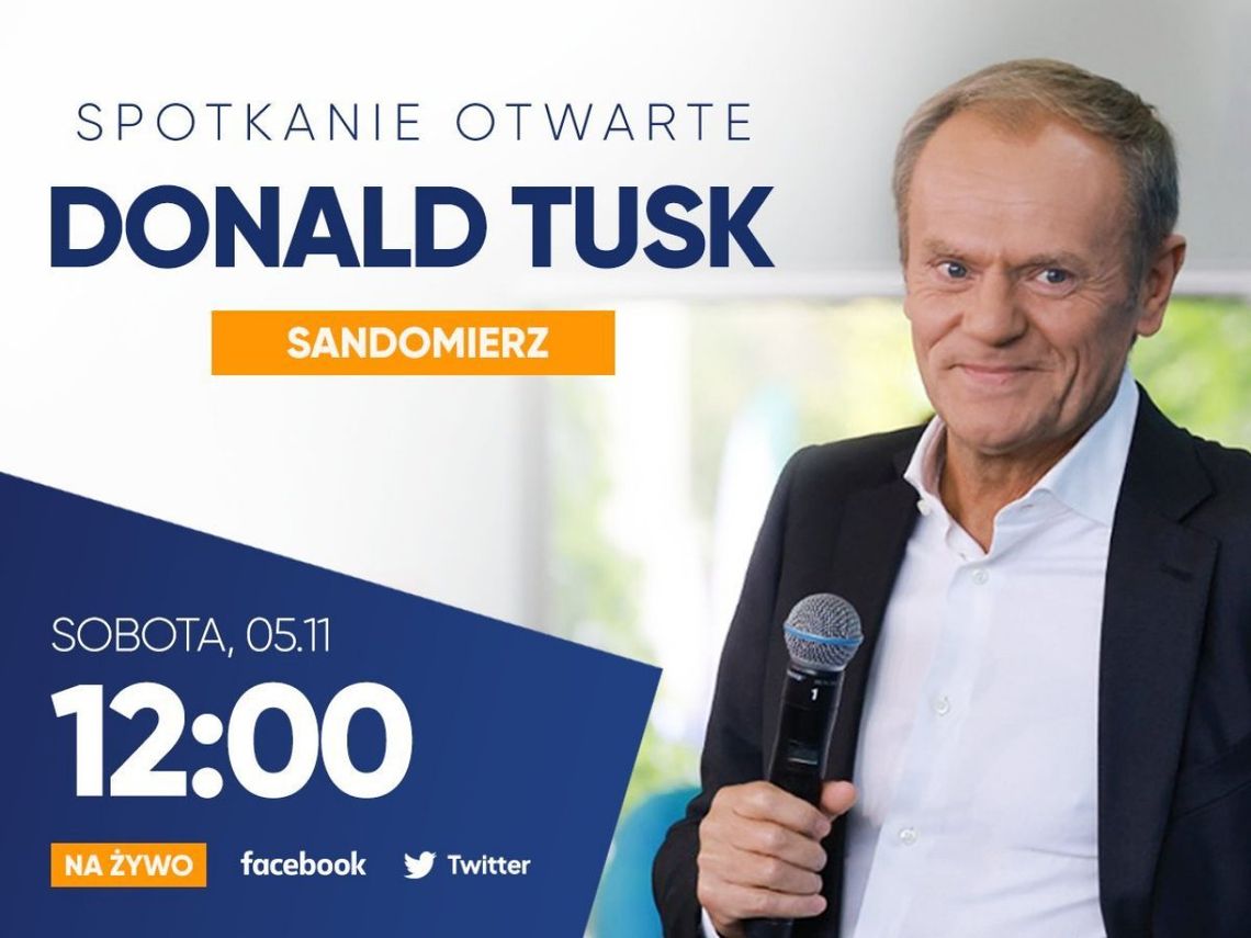 Donald Tusk odwiedzi świętokrzyskie 