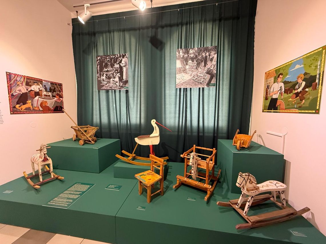 Drewniany świat z duszą - wystawa i warsztaty w Muzeum Zabawek i Zabawy w Kielcach