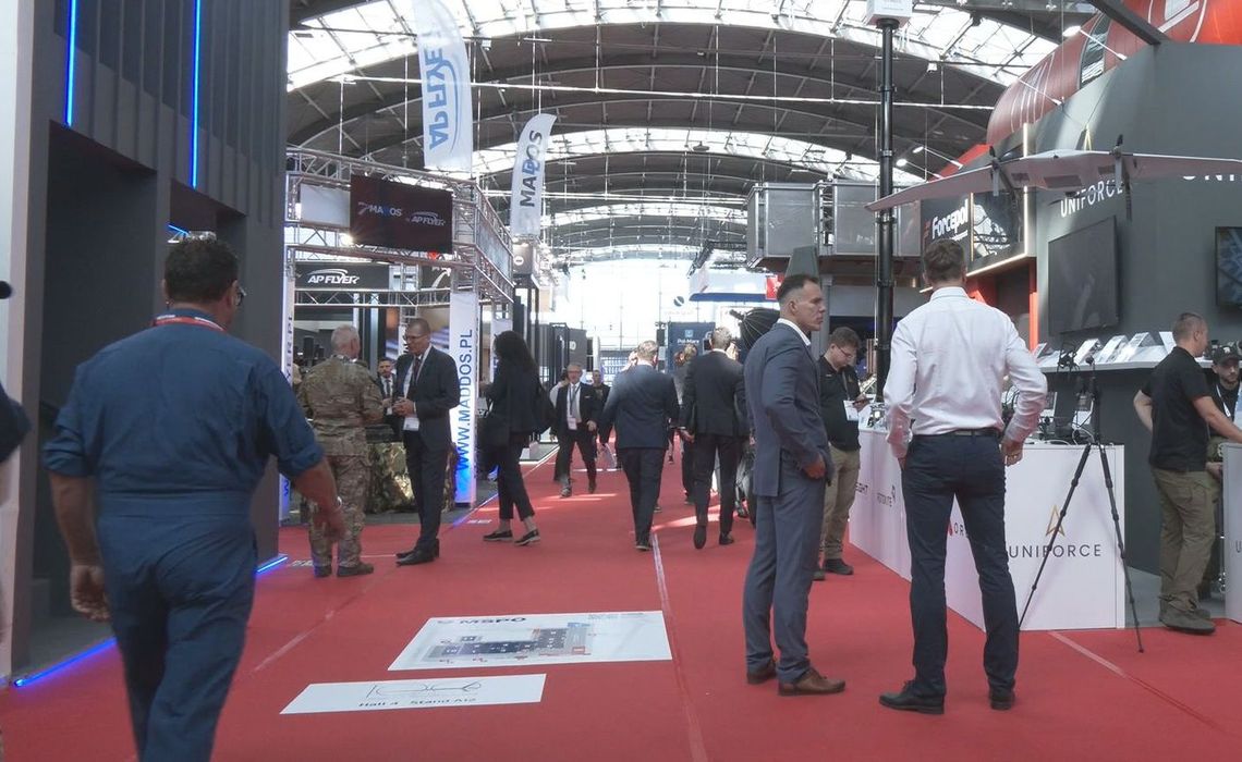 Dwie kobiety zatrzymane po incydencie na MSPO Dwie kobiety zatrzymane po incydencie na MSPO