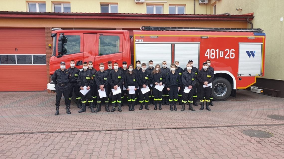 Egzamin kursu podstawowego OSP w KP PSP w Skarżysku -Kamiennej