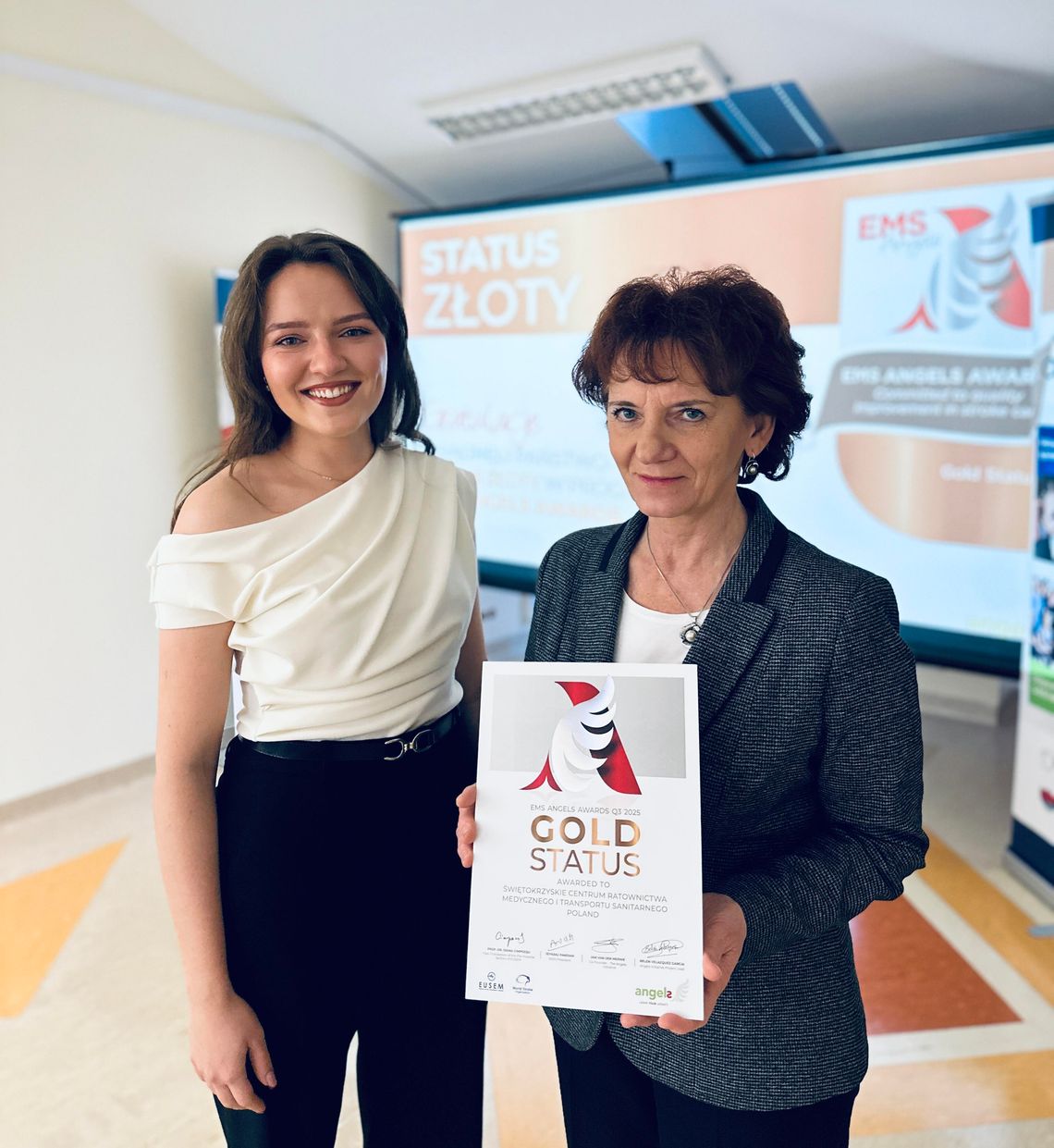 EMS Angels Awards dla ŚCRMiTS EMS Angels Awards dla ŚCRMiTS