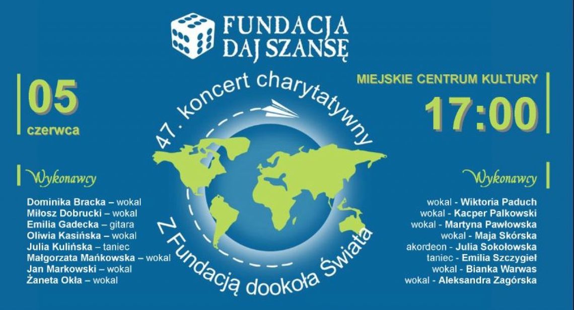 Fundacja "Daj Szansę" zaprasza na podróż dookoła świata