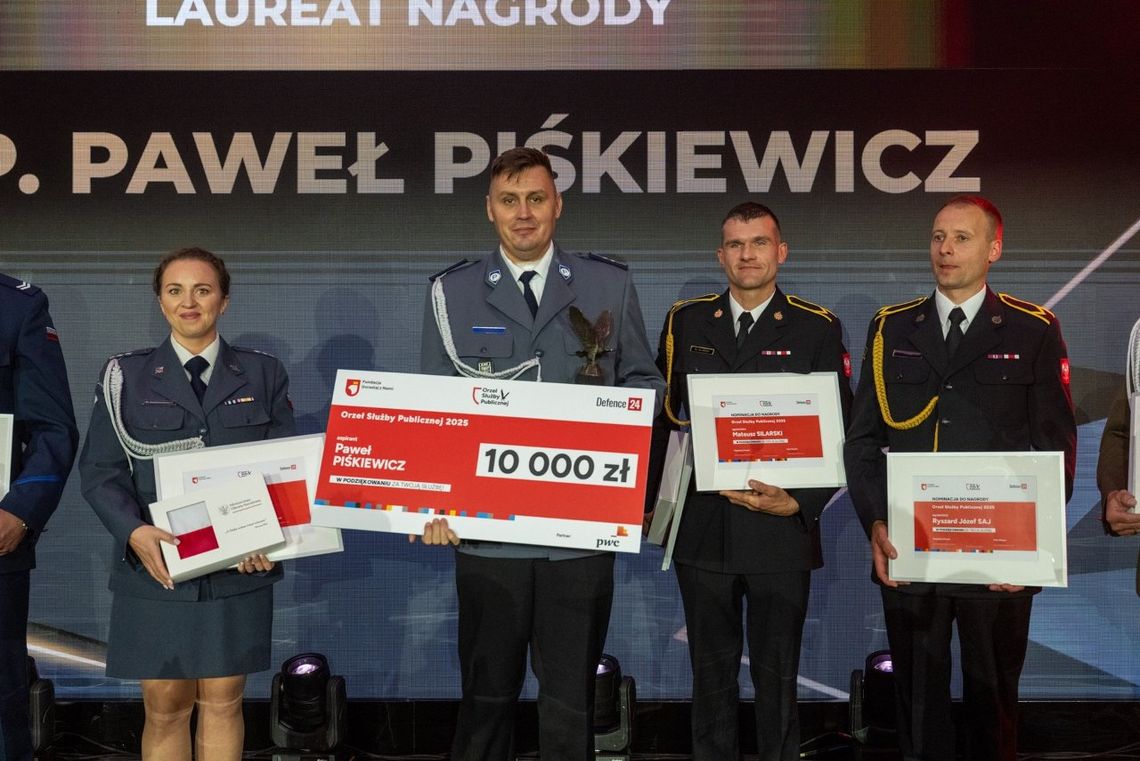 Funkcjonariusz z Komendy Miejskiej Policji w Kielcach zwyciężył w plebiscycie Funkcjonariusz z Komendy Miejskiej Policji w Kielcach zwyciężył w plebiscycie
