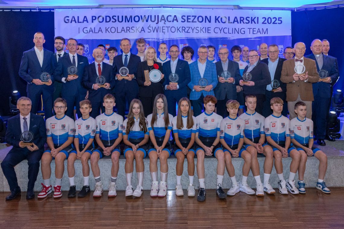 Gala podsumowująca pierwszy rok Świętokrzyskiej Drużyny Kolarskiej i 52-lecie Cyclo Korony Kielce