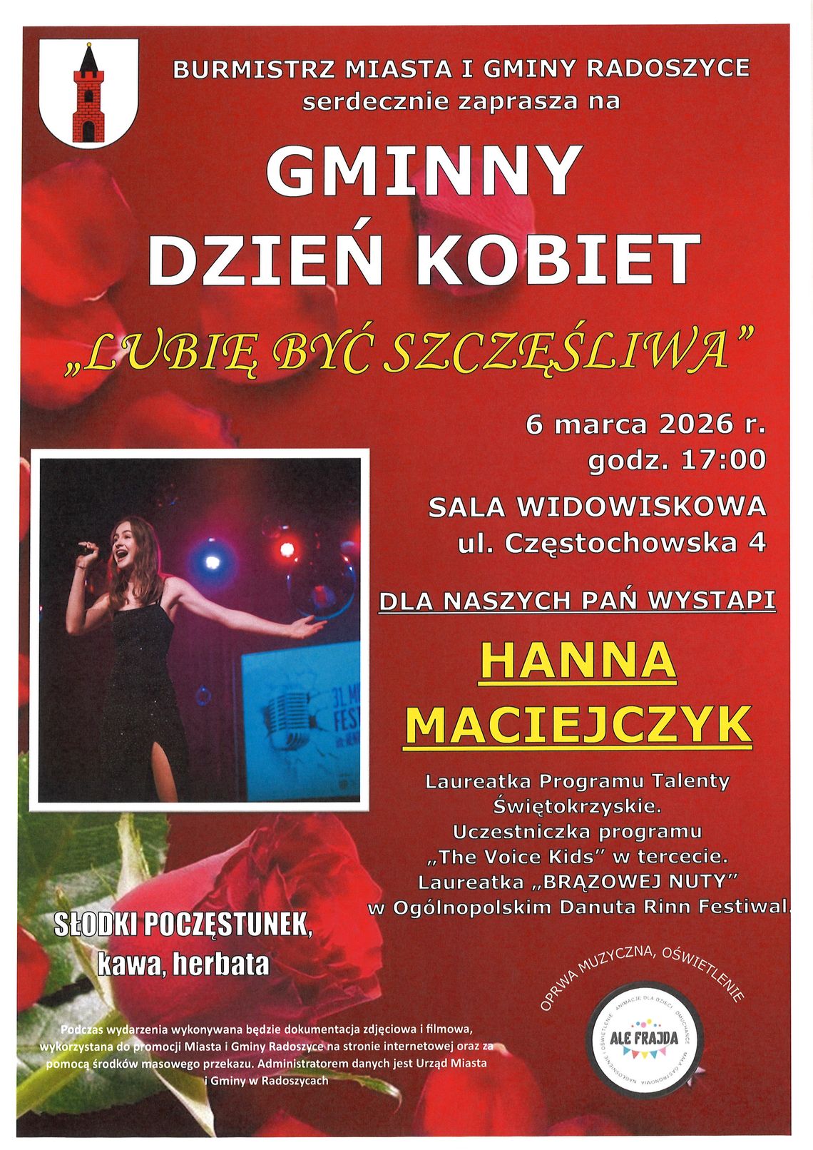 Gminny Dzień Kobiet z muzycznym akcentem młodego talentu