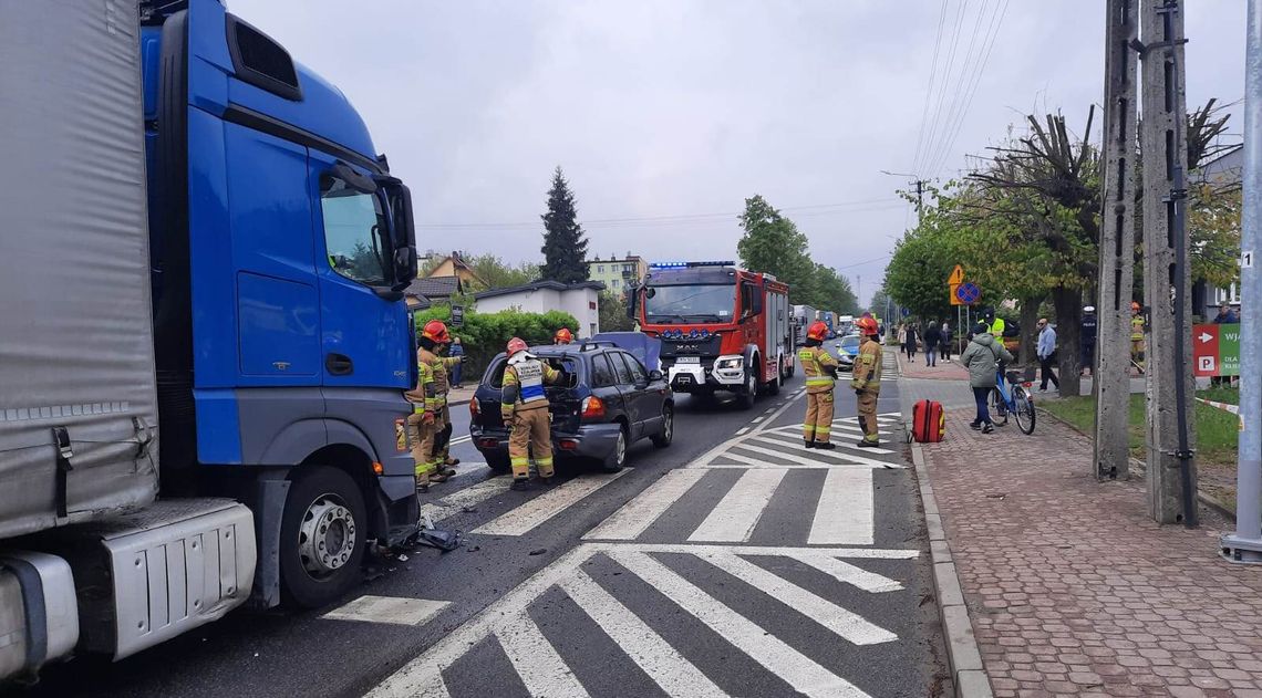 Groźna kolizja na DK42