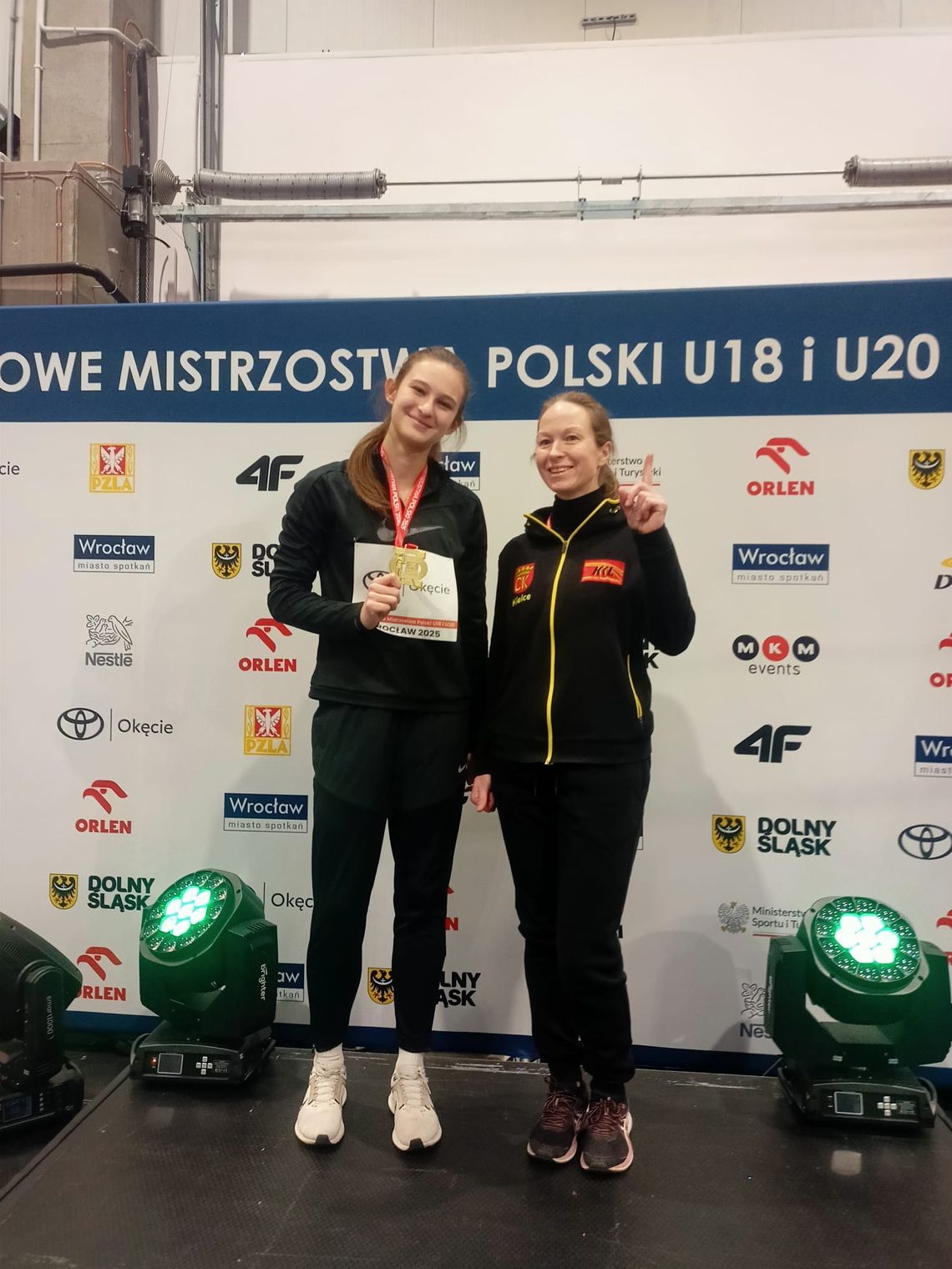 Halowe Mistrzostwa Polski Juniorów i Juniorów Młodszych 2025 - Mamy dwa medale