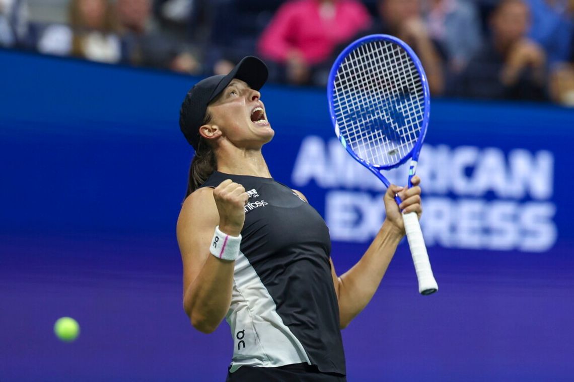 Iga Świątek awansowała do 1/8 finału US Open