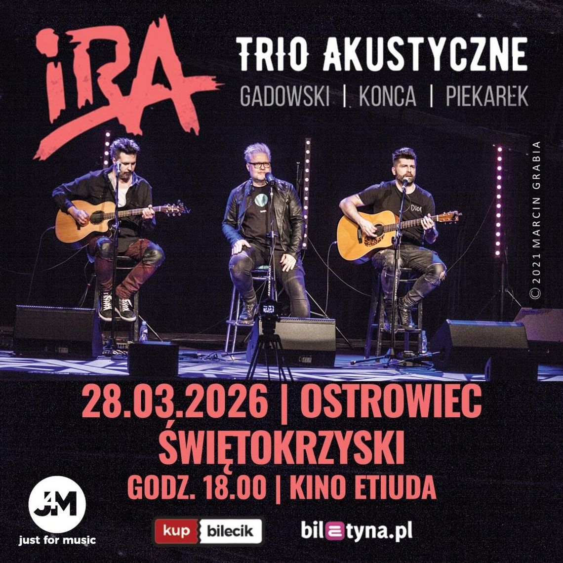 IRA Trio Akustyczne - zapraszamy na koncert!