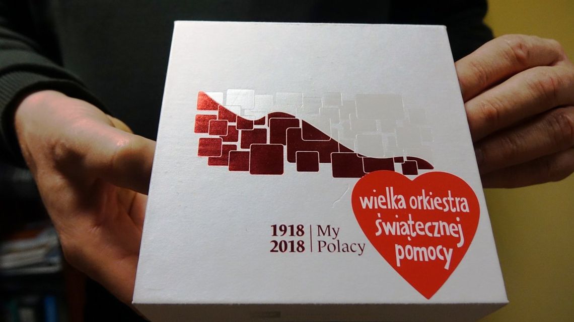 Kolekcjonerska moneta ponownie przekazana na licytację WOŚP