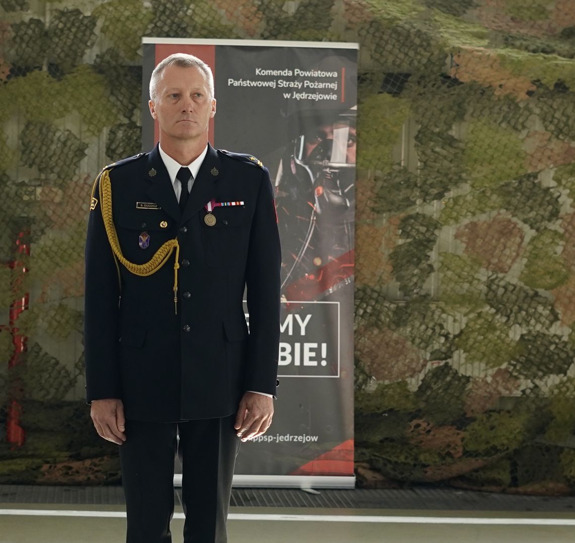 Komenda Powiatowej Państwowej Straży Pożarnej w Jędrzejowie na nowego komendanta