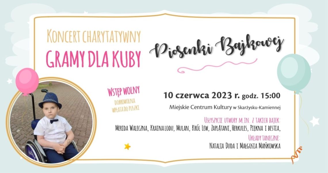 Koncert charytatywny Piosenki Bajkowej - Gramy dla Kuby