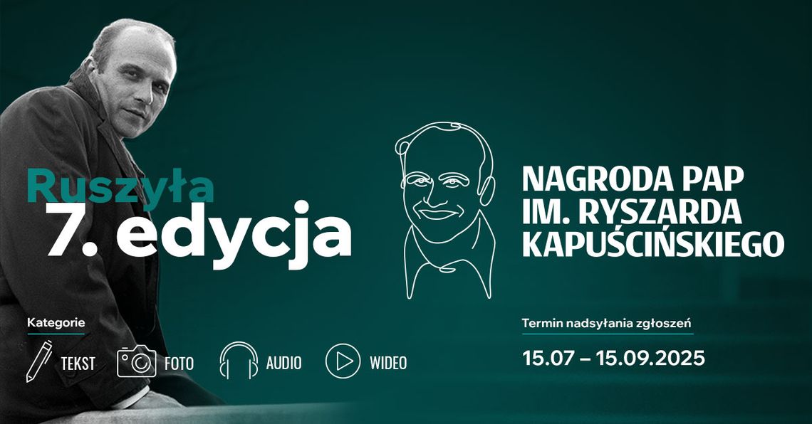 Konkurs im. Ryszarda Kapuścińskiego – zgłoś swój reportaż i daj głos tym, którzy go nie mają