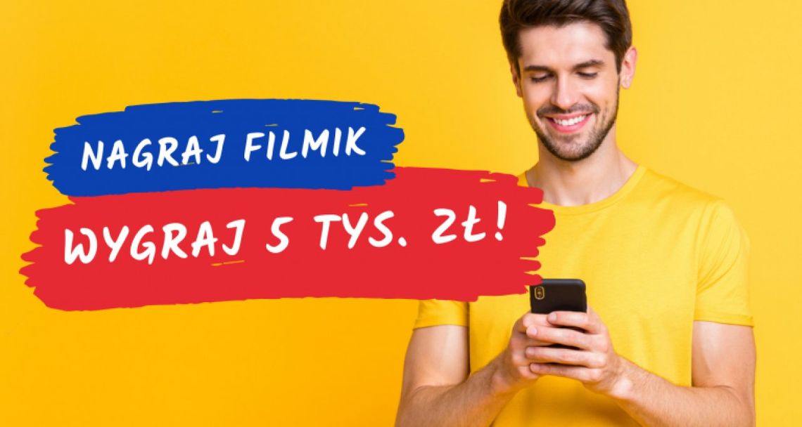 Konkurs na film - wygrana to nawet 5 tys. zł