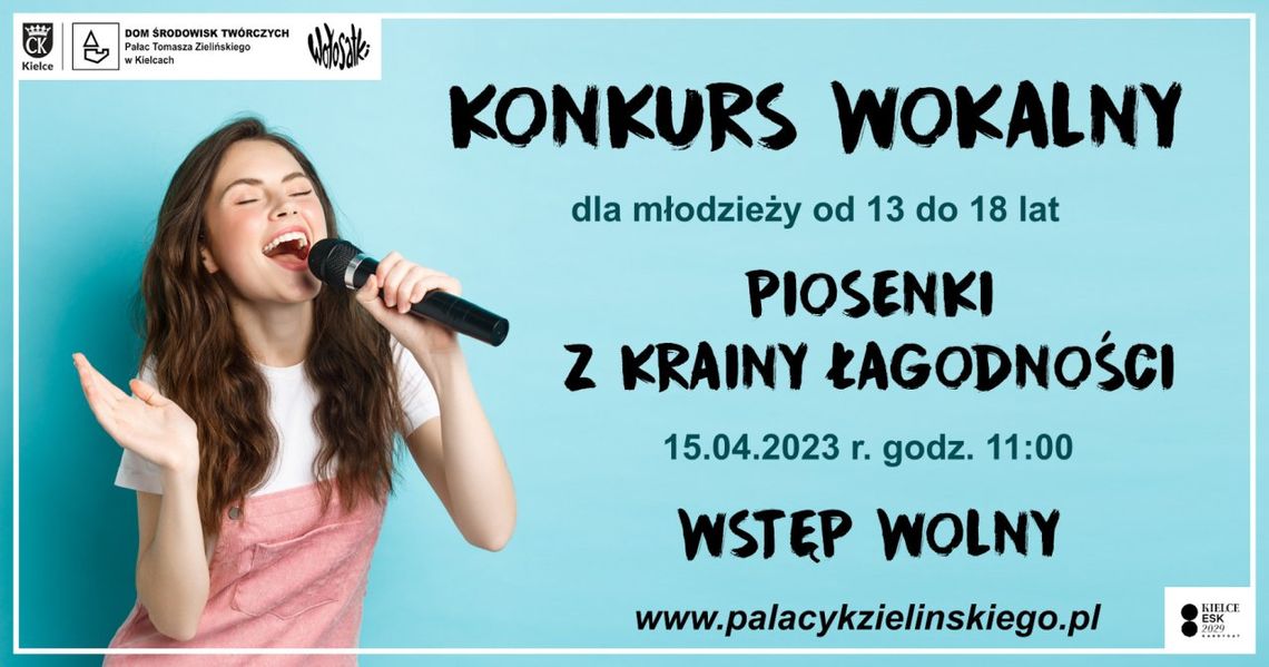 Konkurs Wokalny „Piosenki z Krainy Łagodności”