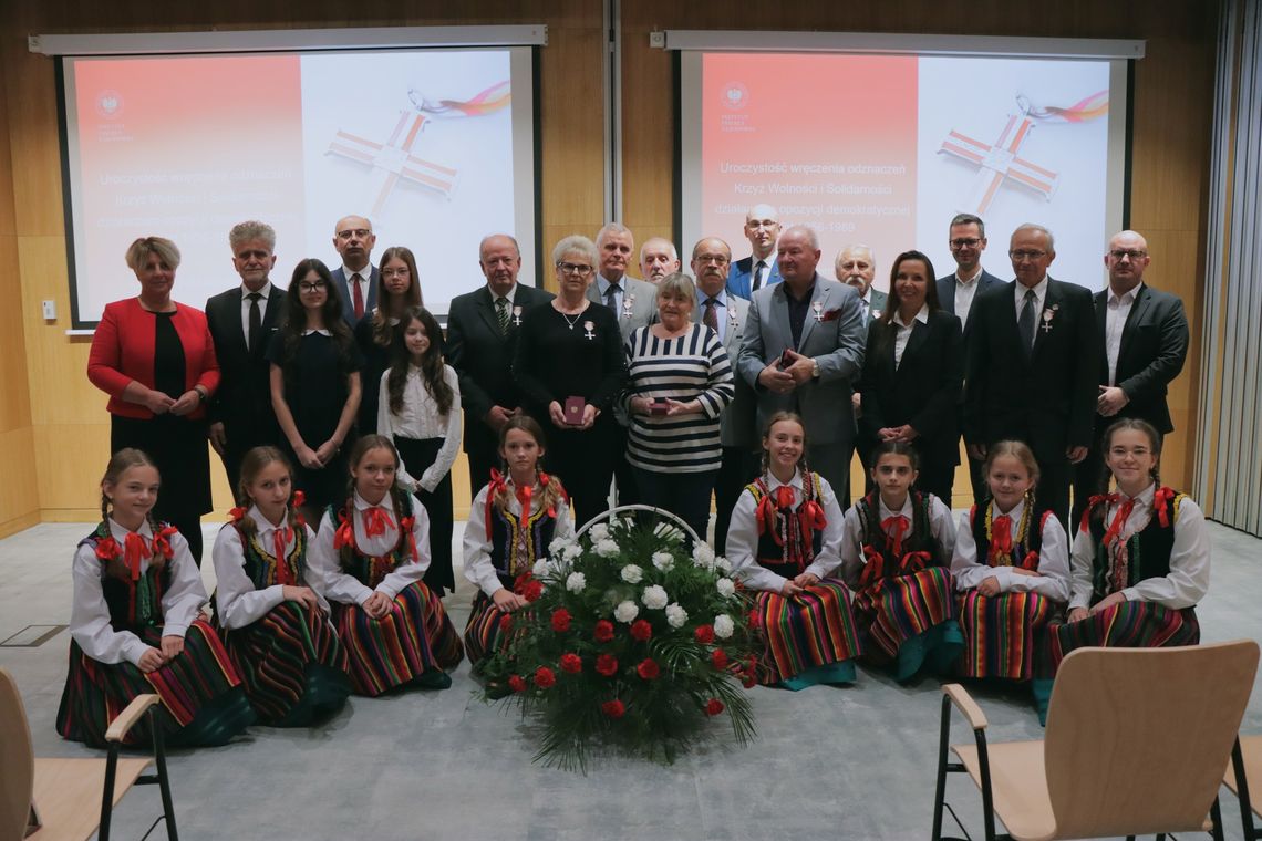 Krzyże Wolności i Solidarności dla działaczy opozycji antykomunistycznej