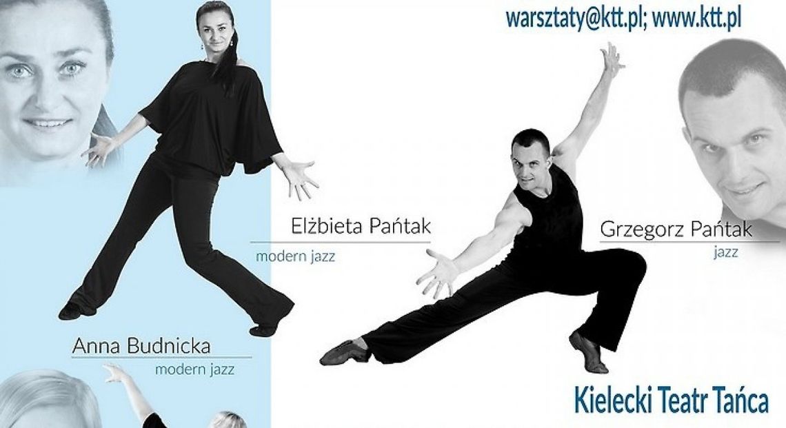 KTT zaprasza na lekcję tańca jazzowego KTT zaprasza na lekcję tańca jazzowego
