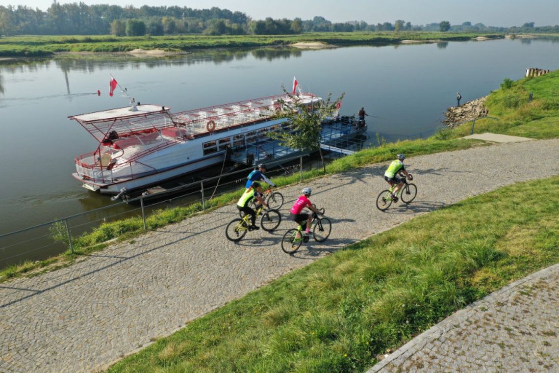 Liczą rowerzystów w Kielcach, Sandomierzu i Sielpi Wielkiej